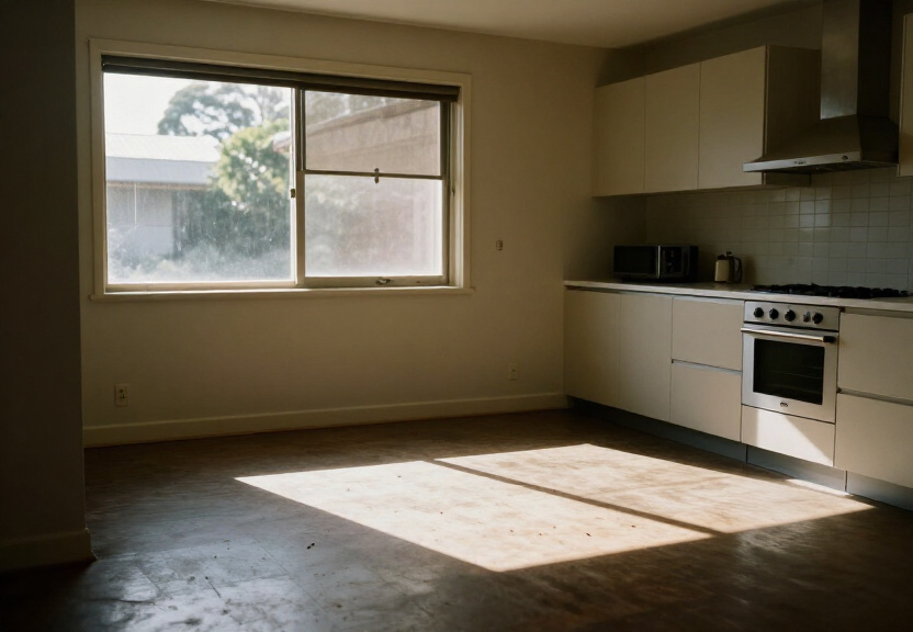 Clean garage in Illawong after spider control treatment